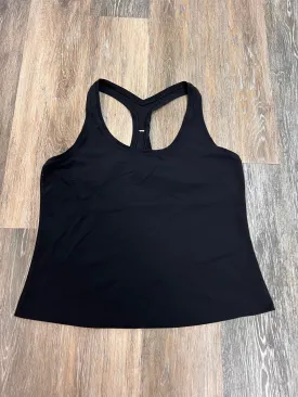 Athletic Tank Top By Lululemon In Black, Size: L/XL
